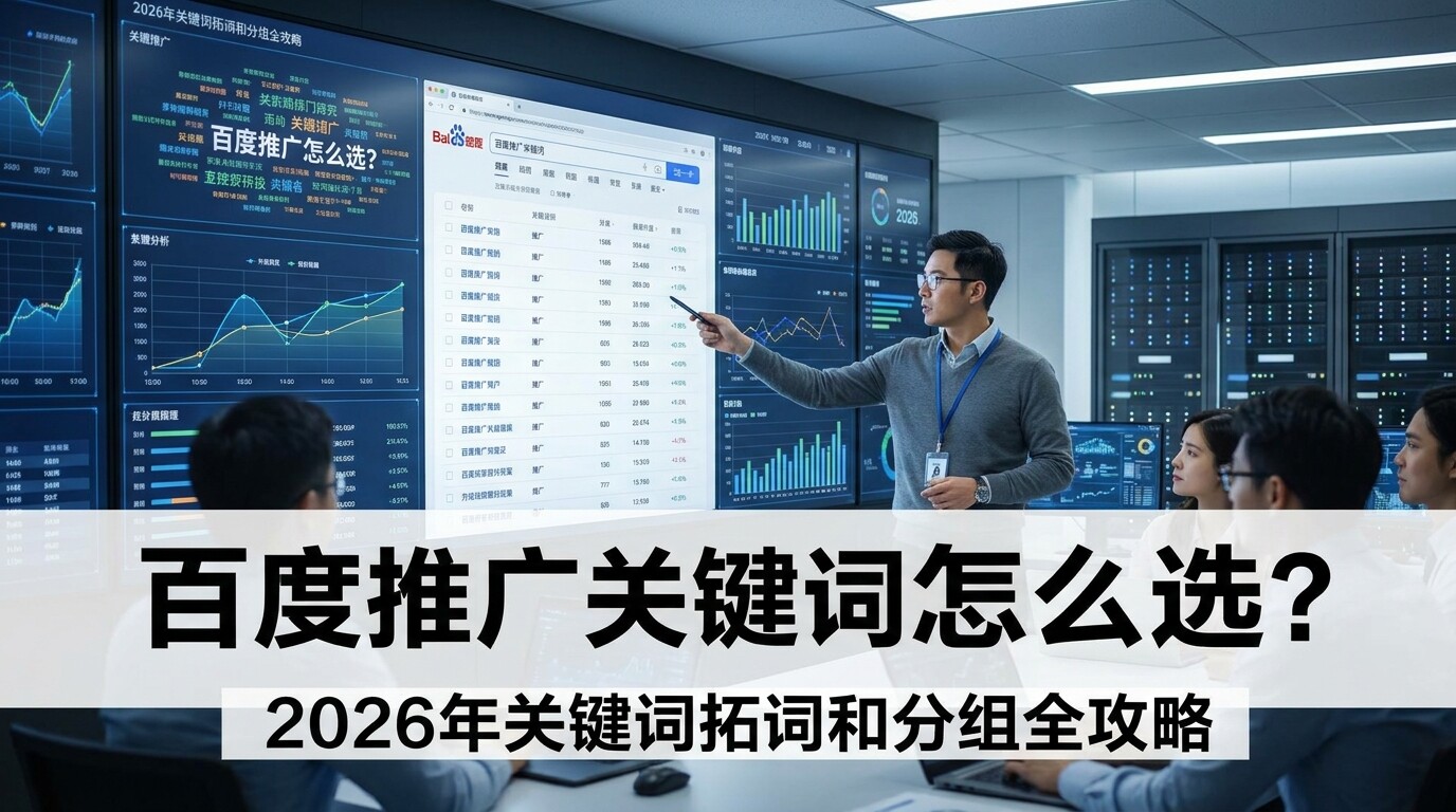 百度推广关键词怎么选