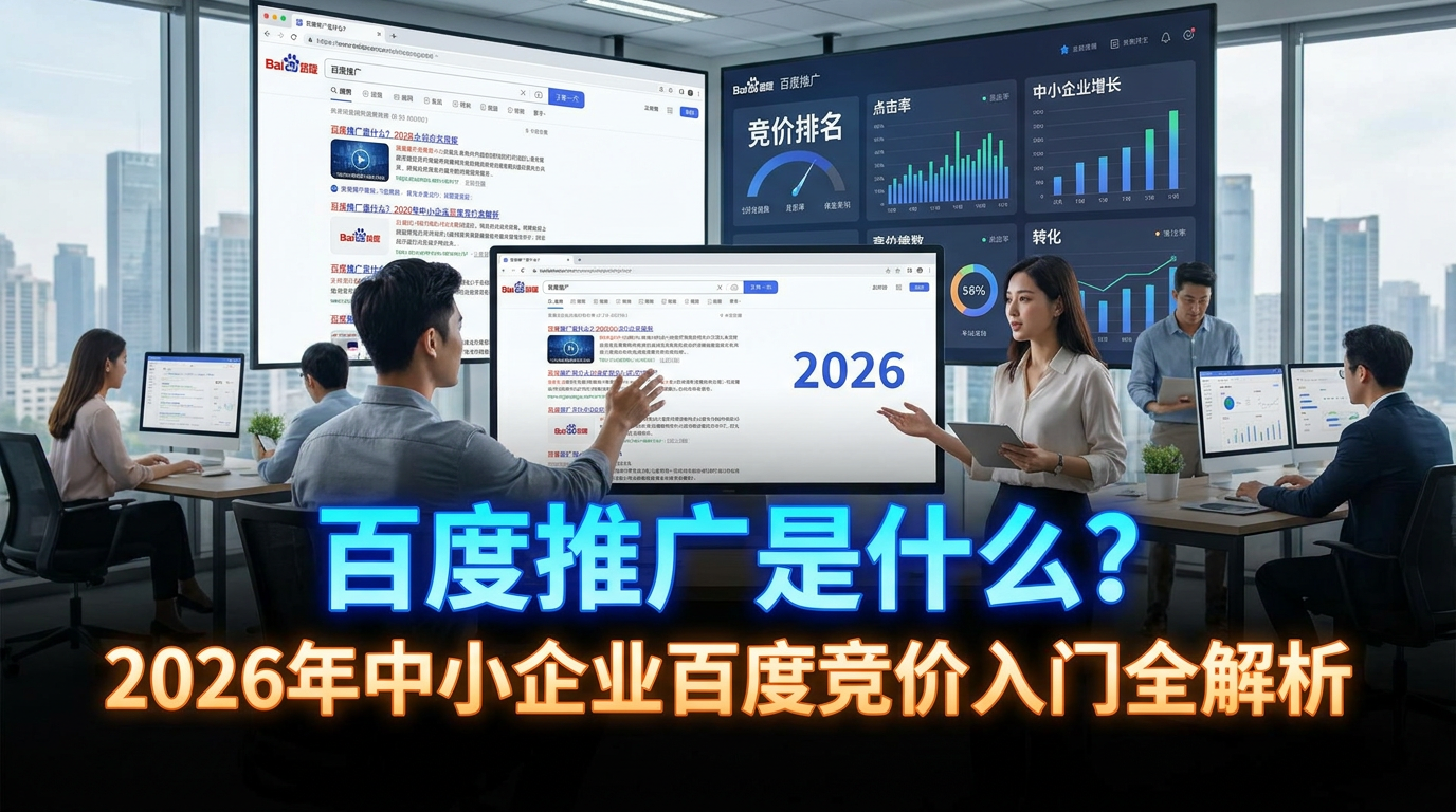 2026年中小企业做百度推广