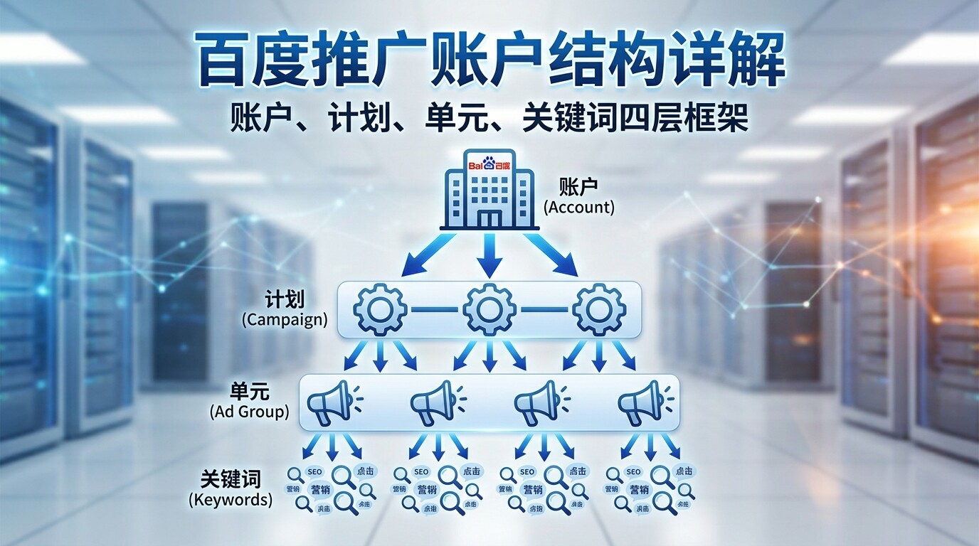 百度推广账户结构详解