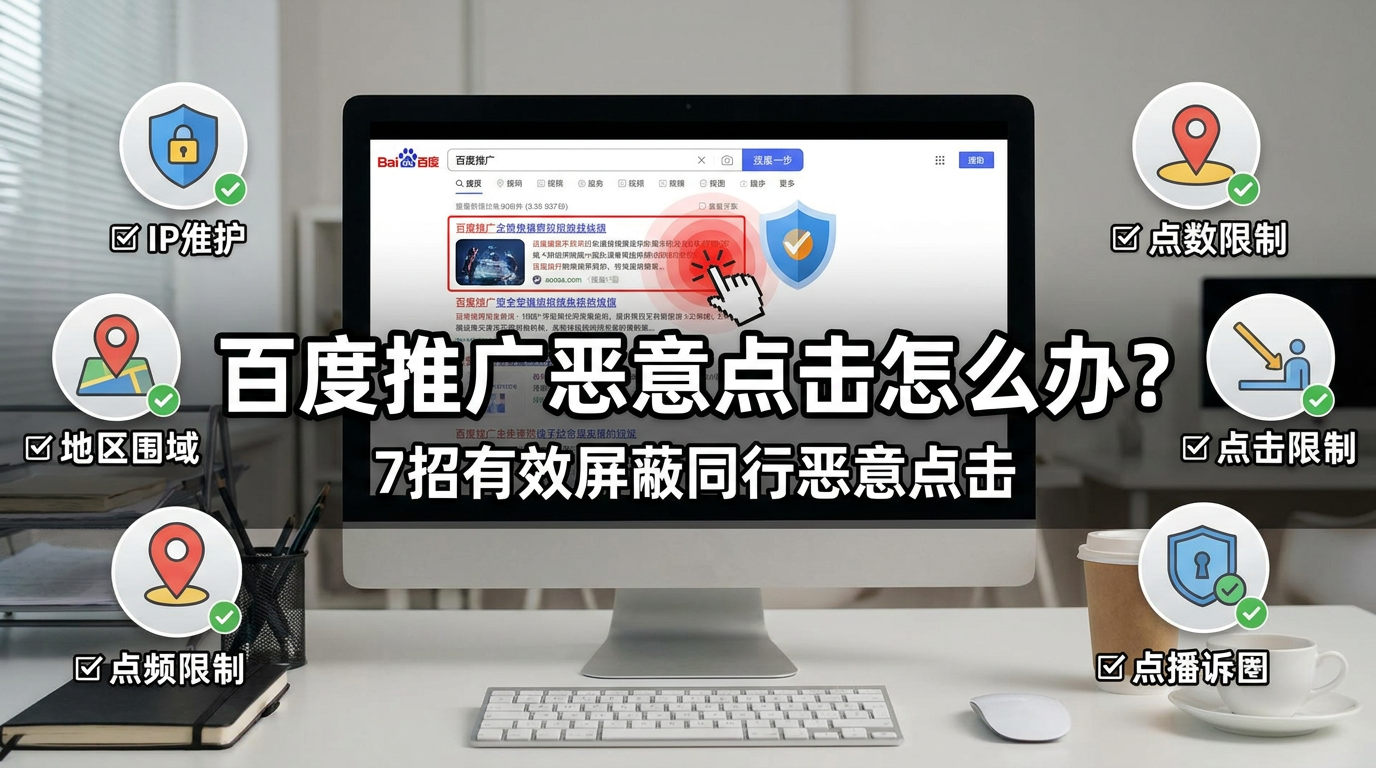 百度推广恶意点击怎么办