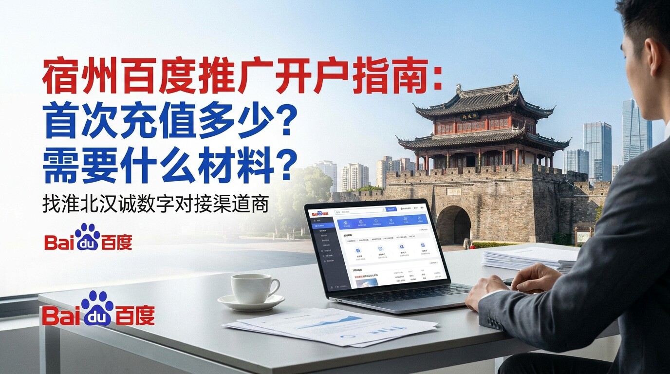 宿州百度推广开户指南