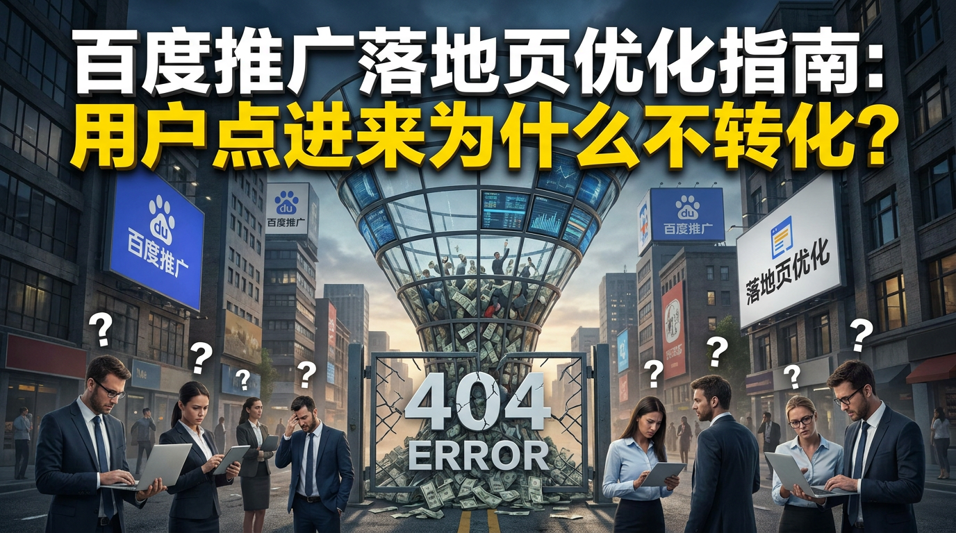 百度推广落地页优化指南