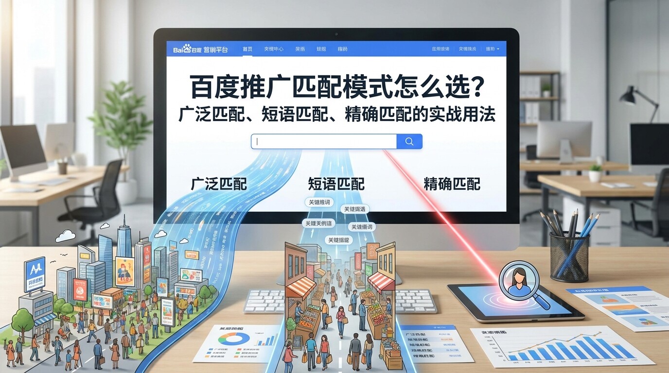 百度推广匹配模式
