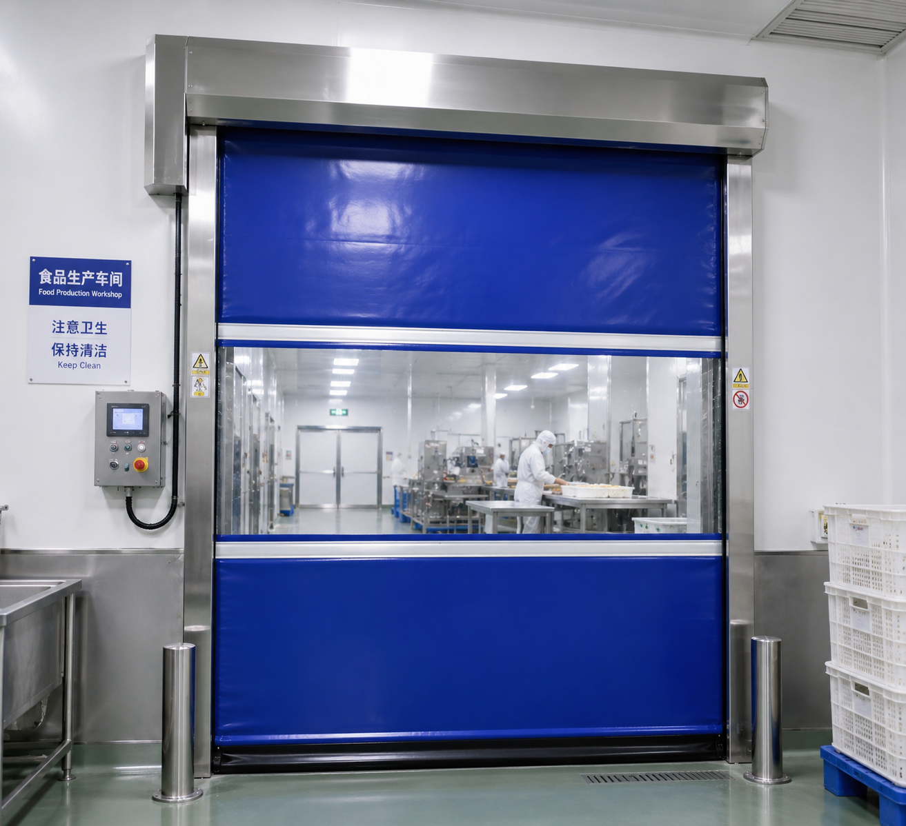 富利门门业｜PVC快速门厂家解析：PVC快速门的优势、应用与选购指南
