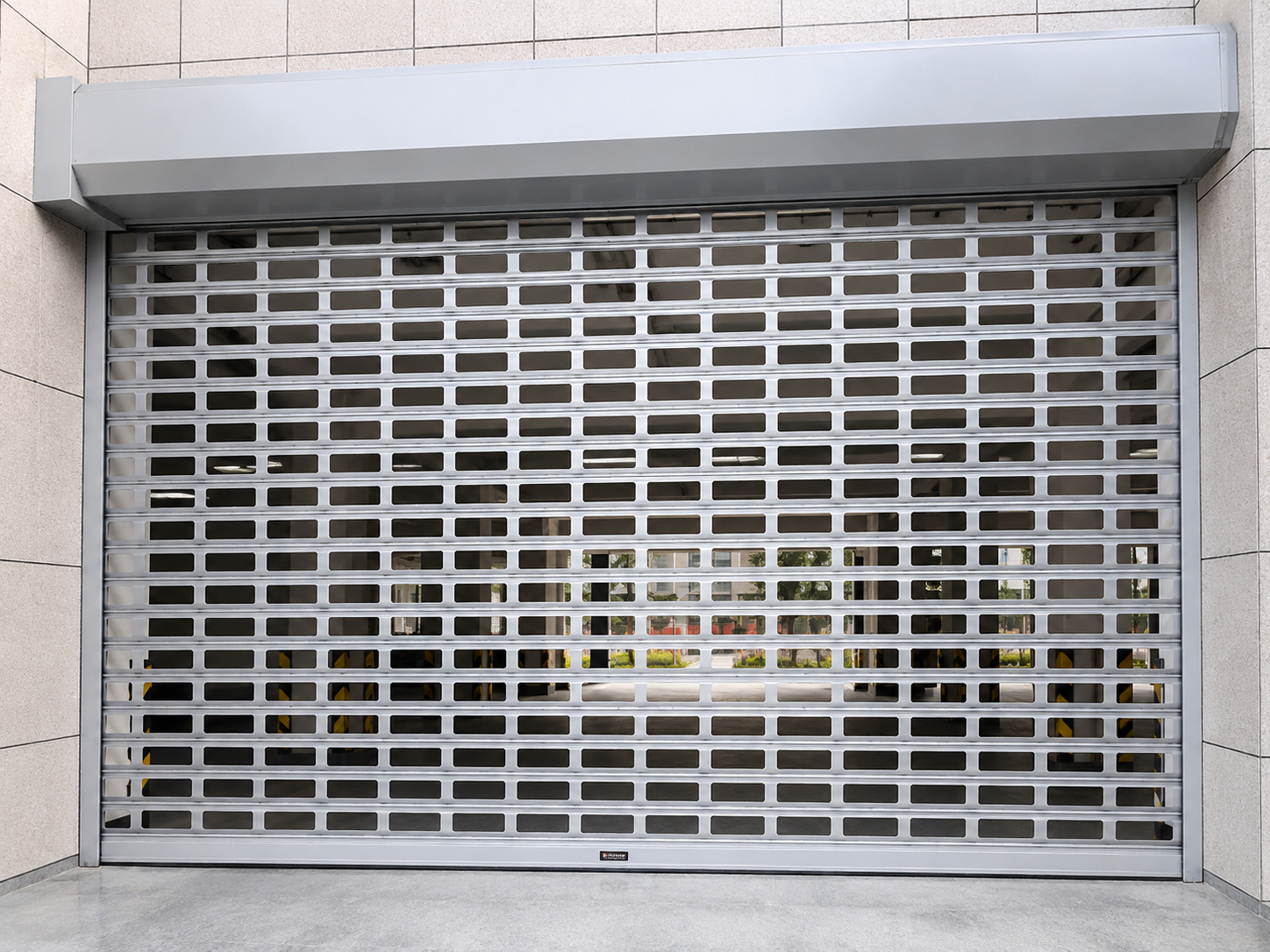 Perforated Rolling Shutter Door