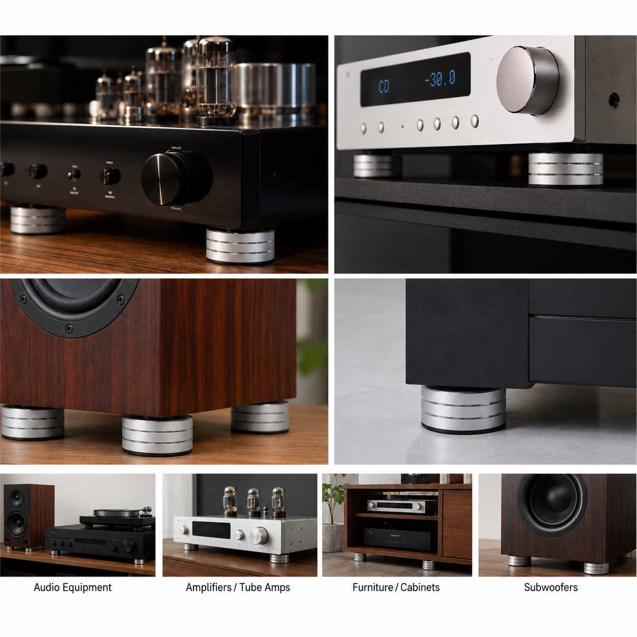 Speaker feet