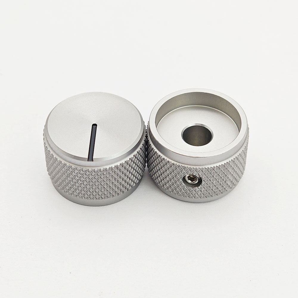 22x15mm matte silver knob