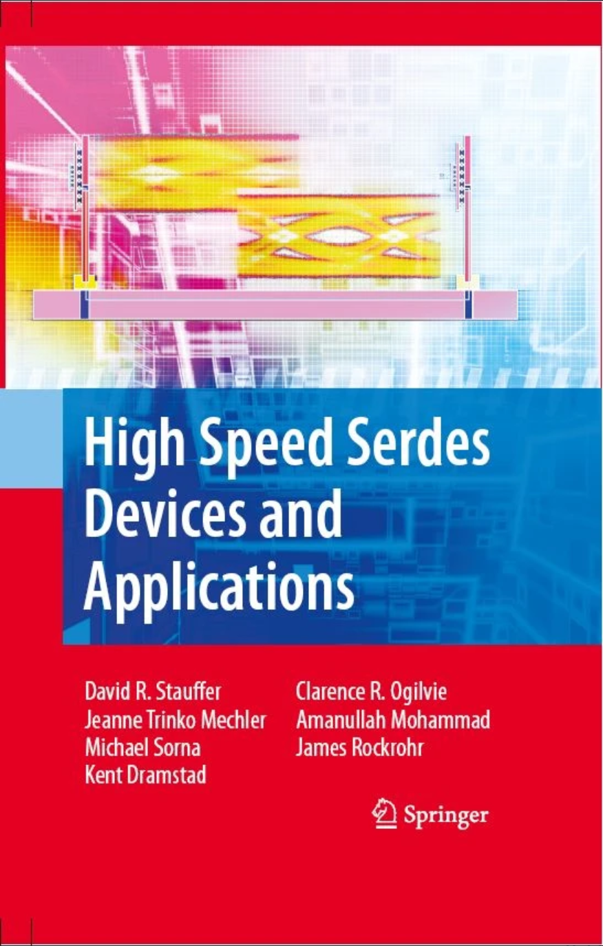【教材】High Speed Serdes Devices and Applications