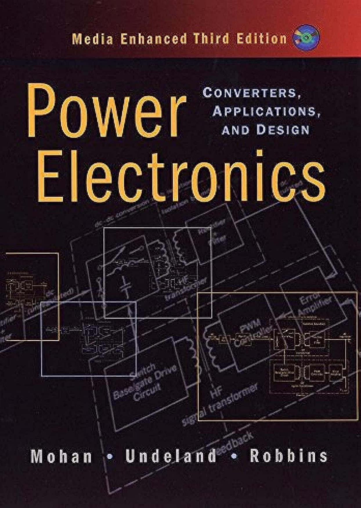 【教材】Power Electronics: Converters, Applications, and Design 3rd Edition