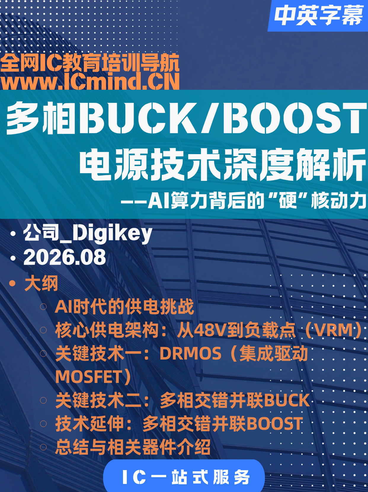 [Digikey]2026.08多相BUCK/BOOST电源技术深度解析
