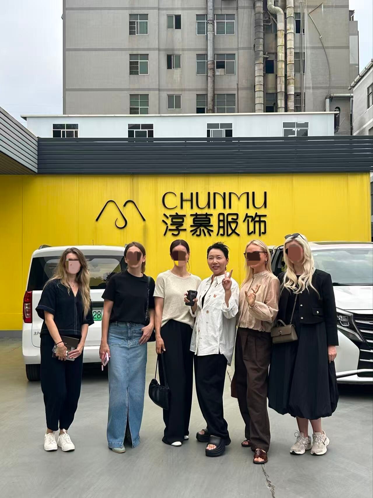 Client group photo at CHUNMU