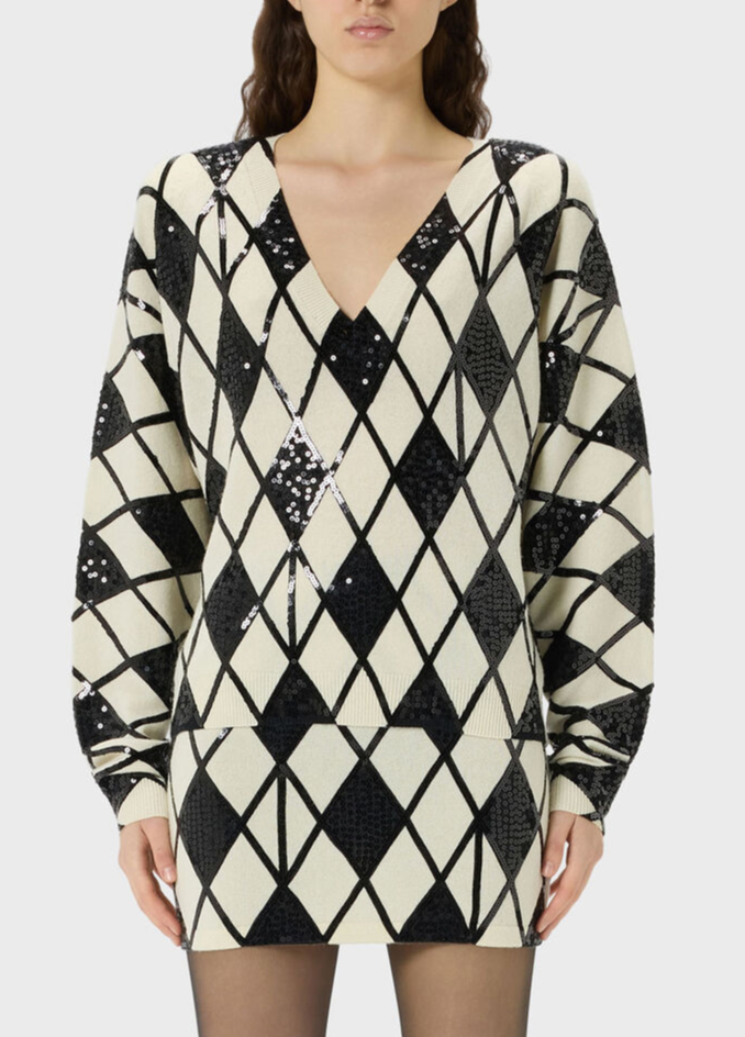 Pearl Series - Embroidered Chameleon Sweater - Image 1