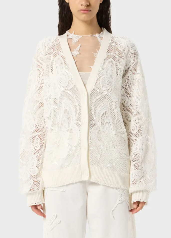 Butterfly Lace Cardigan
