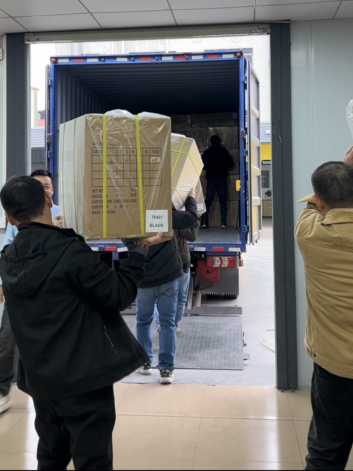 Loading cargo