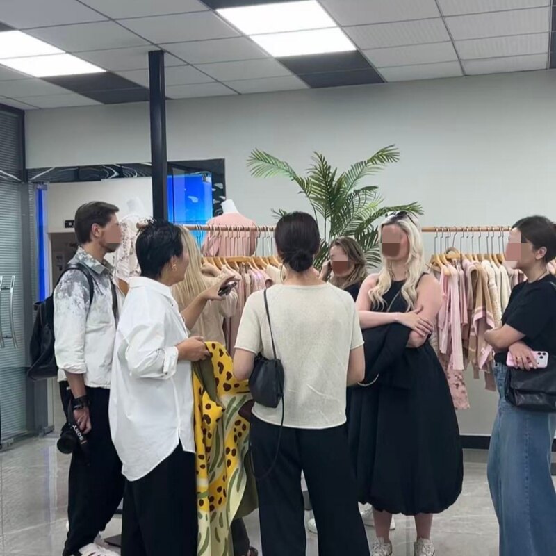 Client showroom visit