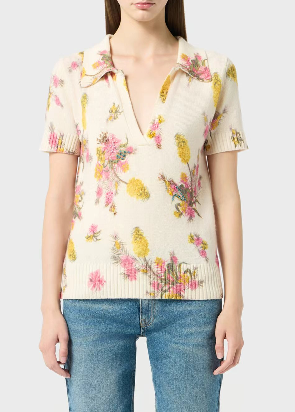 Pearl Series - Rose Print Side View - Image 1