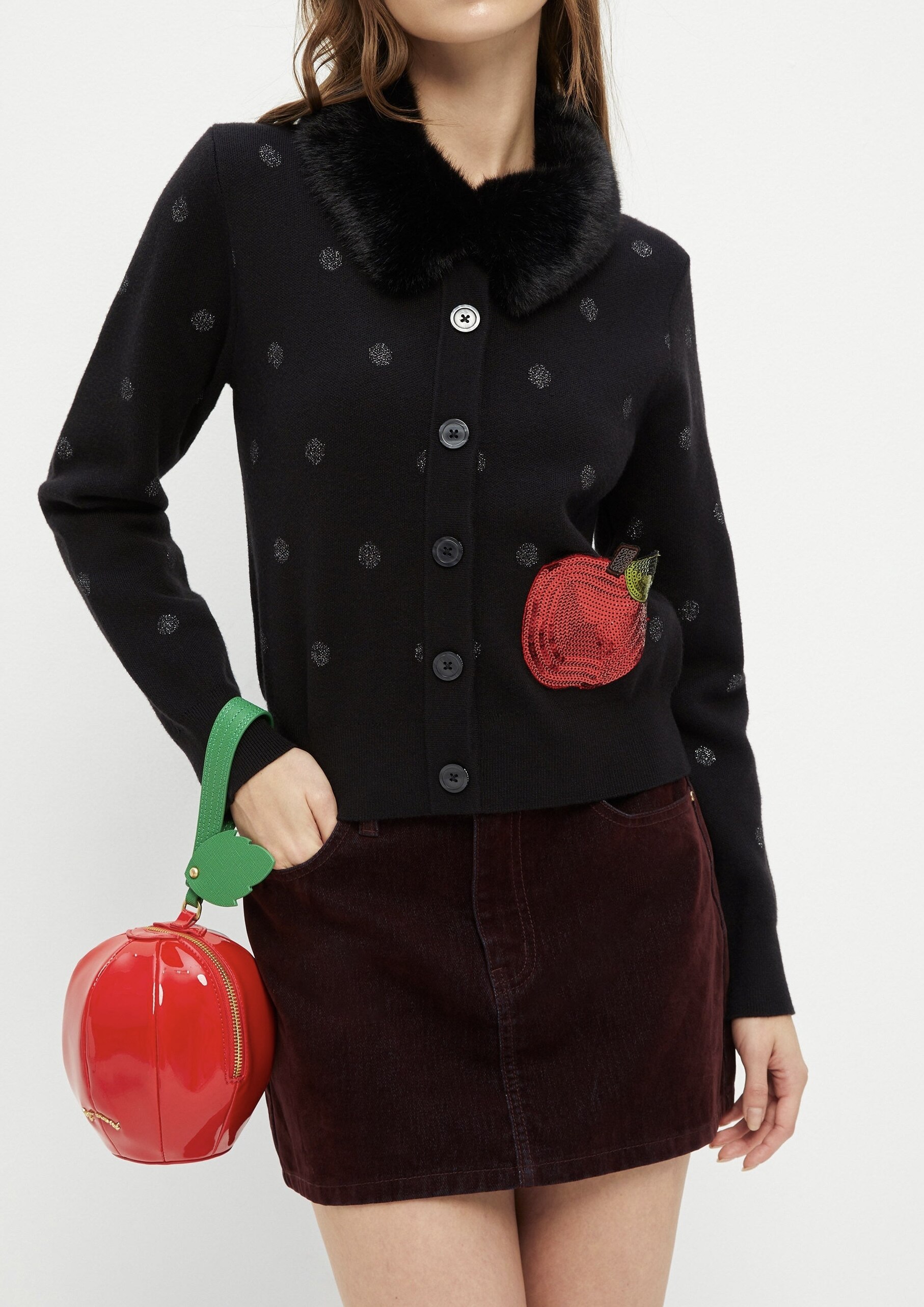 Jacquard Hanging Series - California Motel Cardigan Front