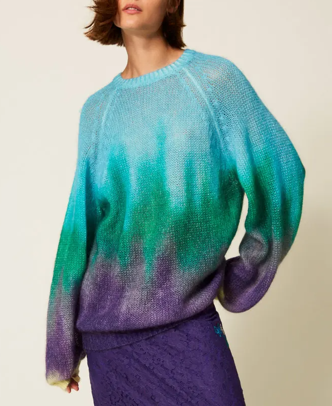 Ombré Gradient Sweater