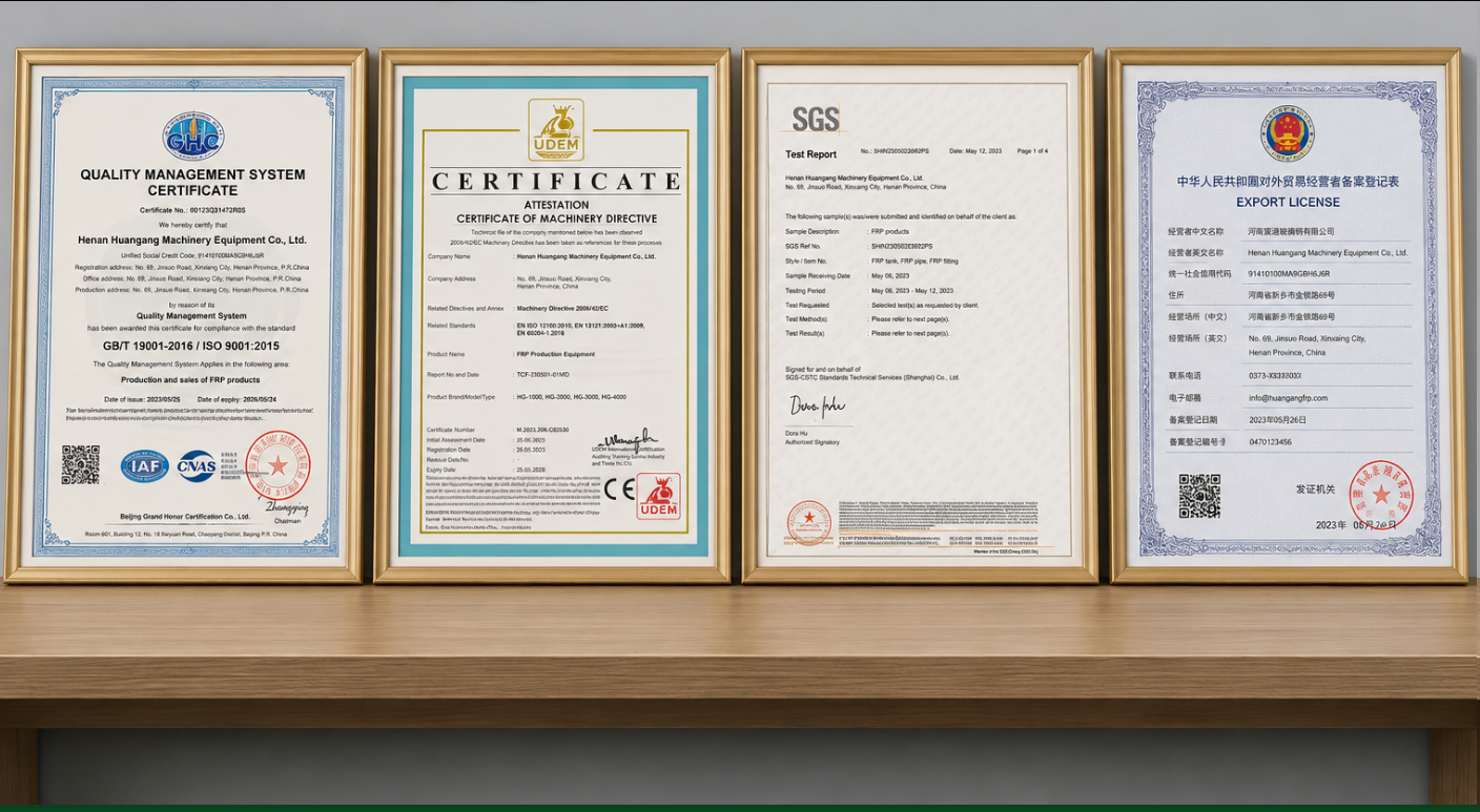 Certifications Display