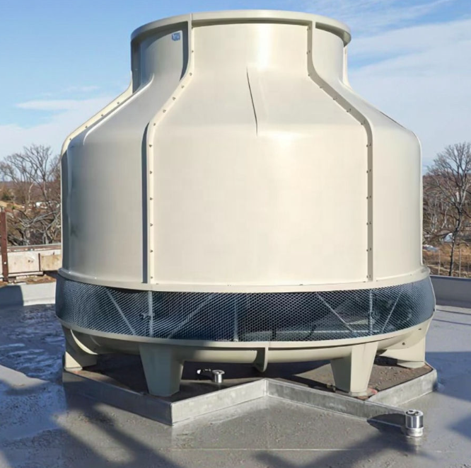 FRP Counter Flow Cooling Tower, Low Noise <36dB Fiberglass Reinforced Plastic Industrial Water