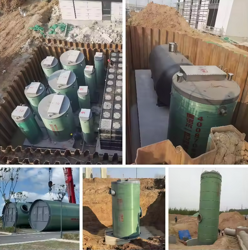 FRP Stormwater Pumping Station