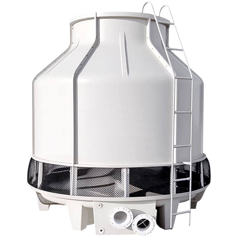 Anti-Clogging Round FRP Counter Flow Cooling Tower, Fiberglass Industrial Circular Countercurrent 