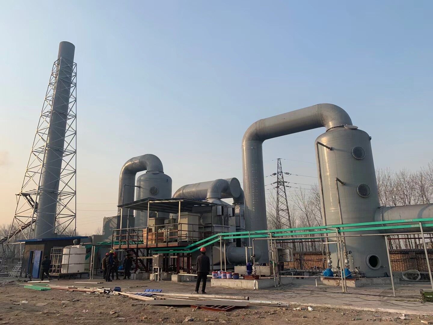Complete FRP Spray Tower System