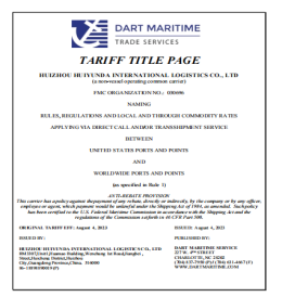 US FMC-registered entity