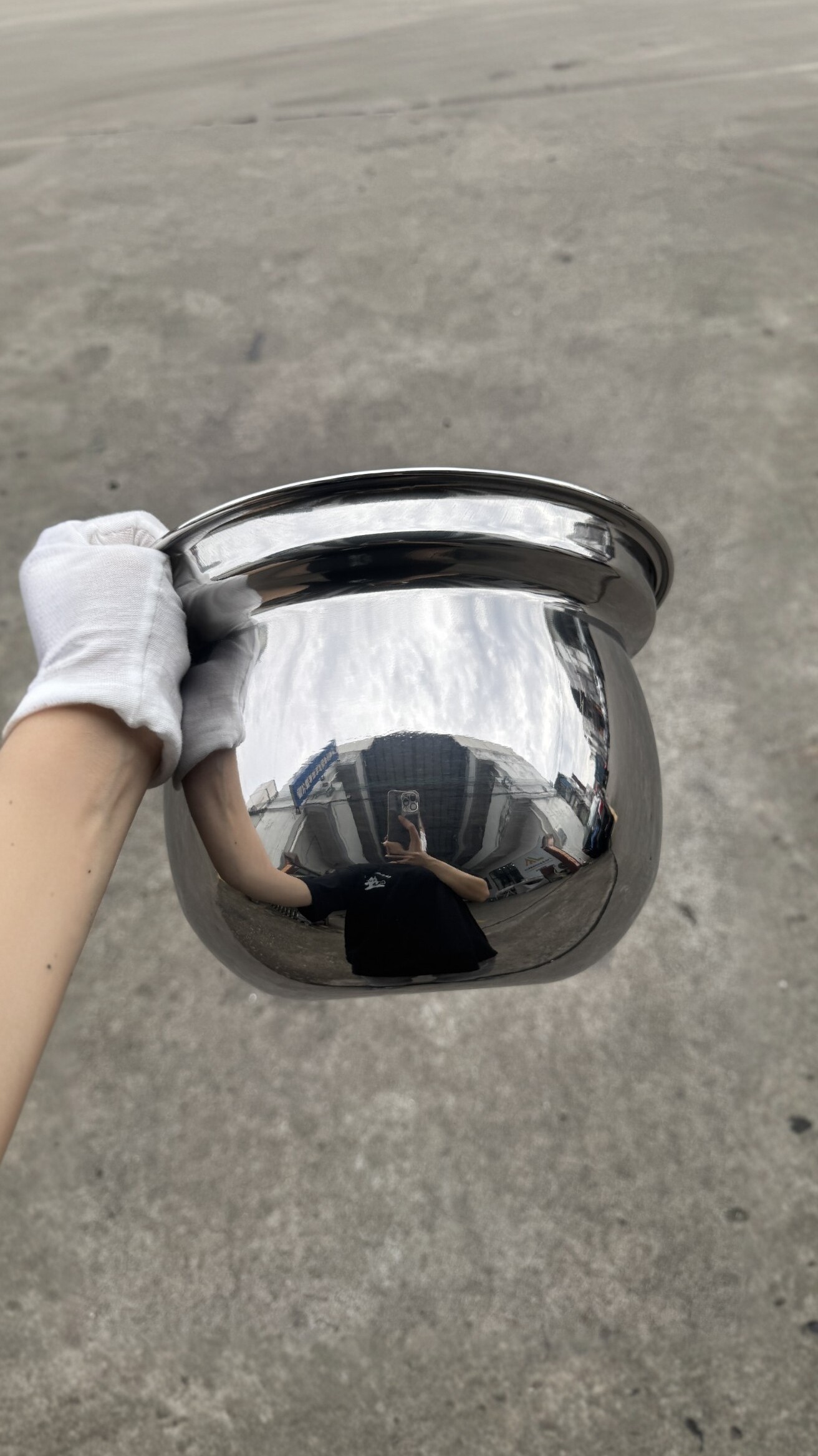 After polishing