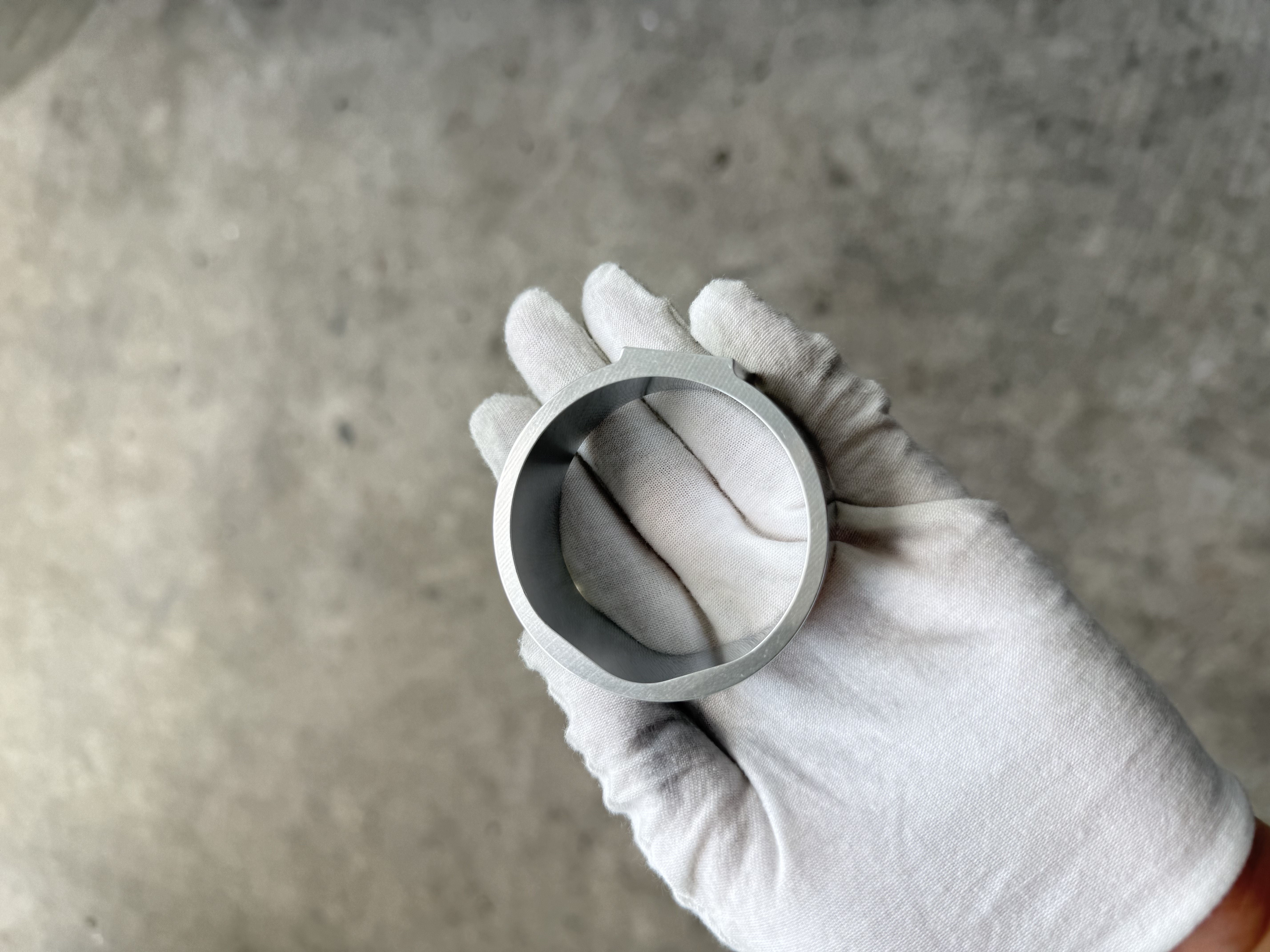 After polishing