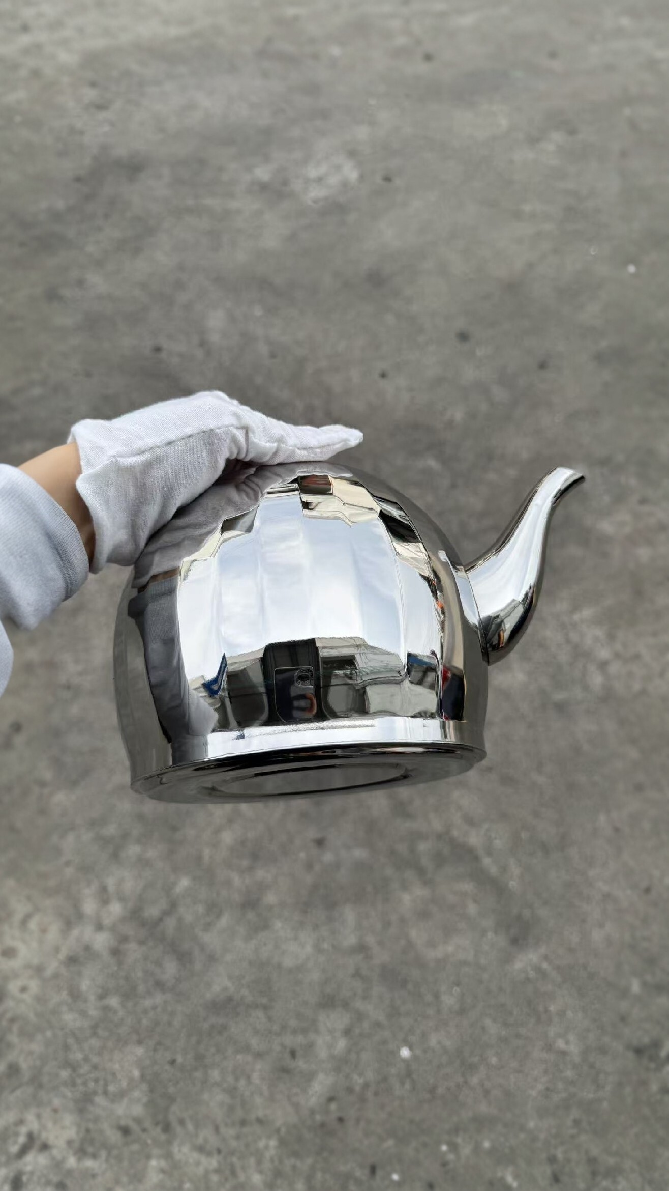 After polishing