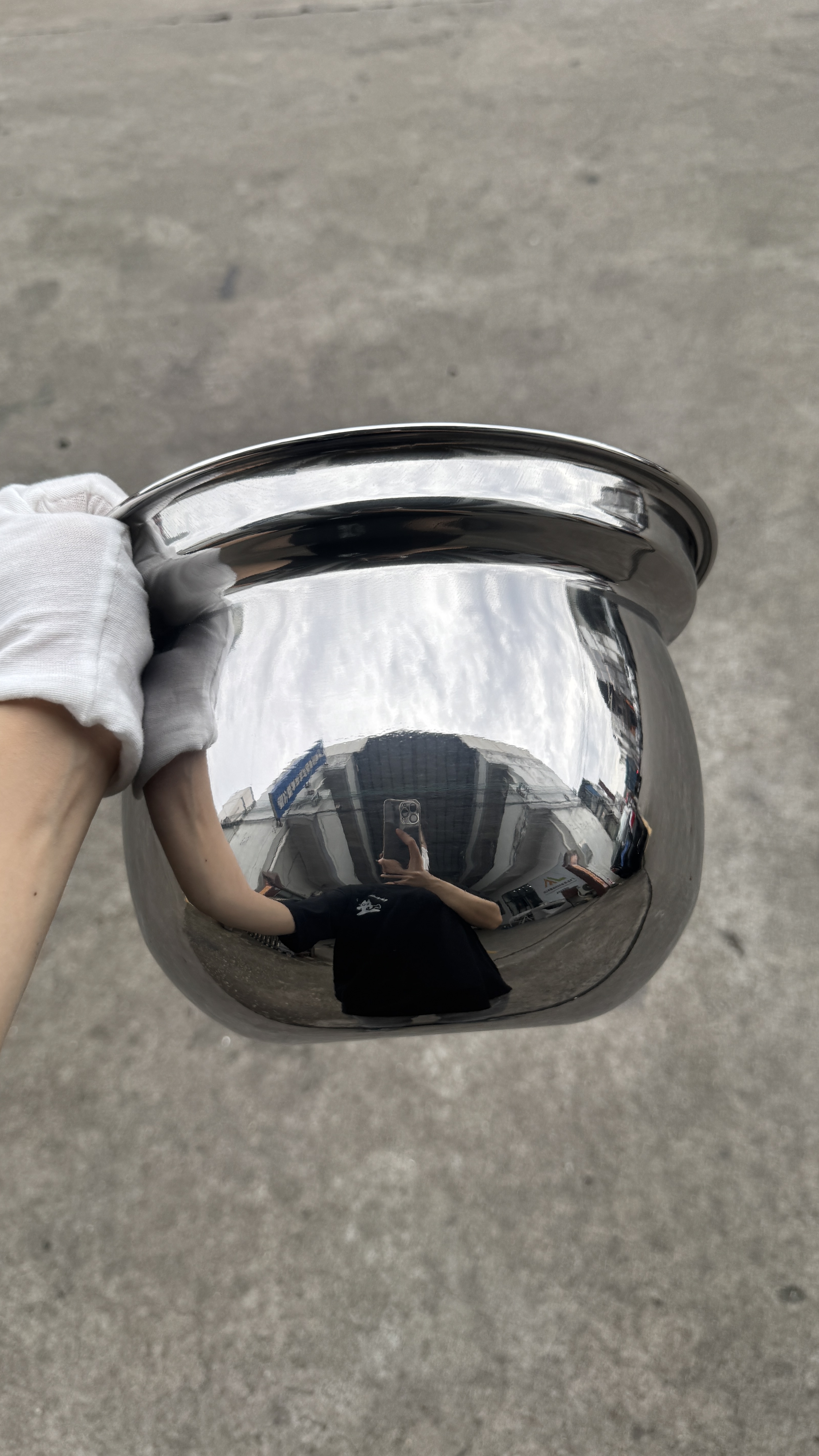 After polishing