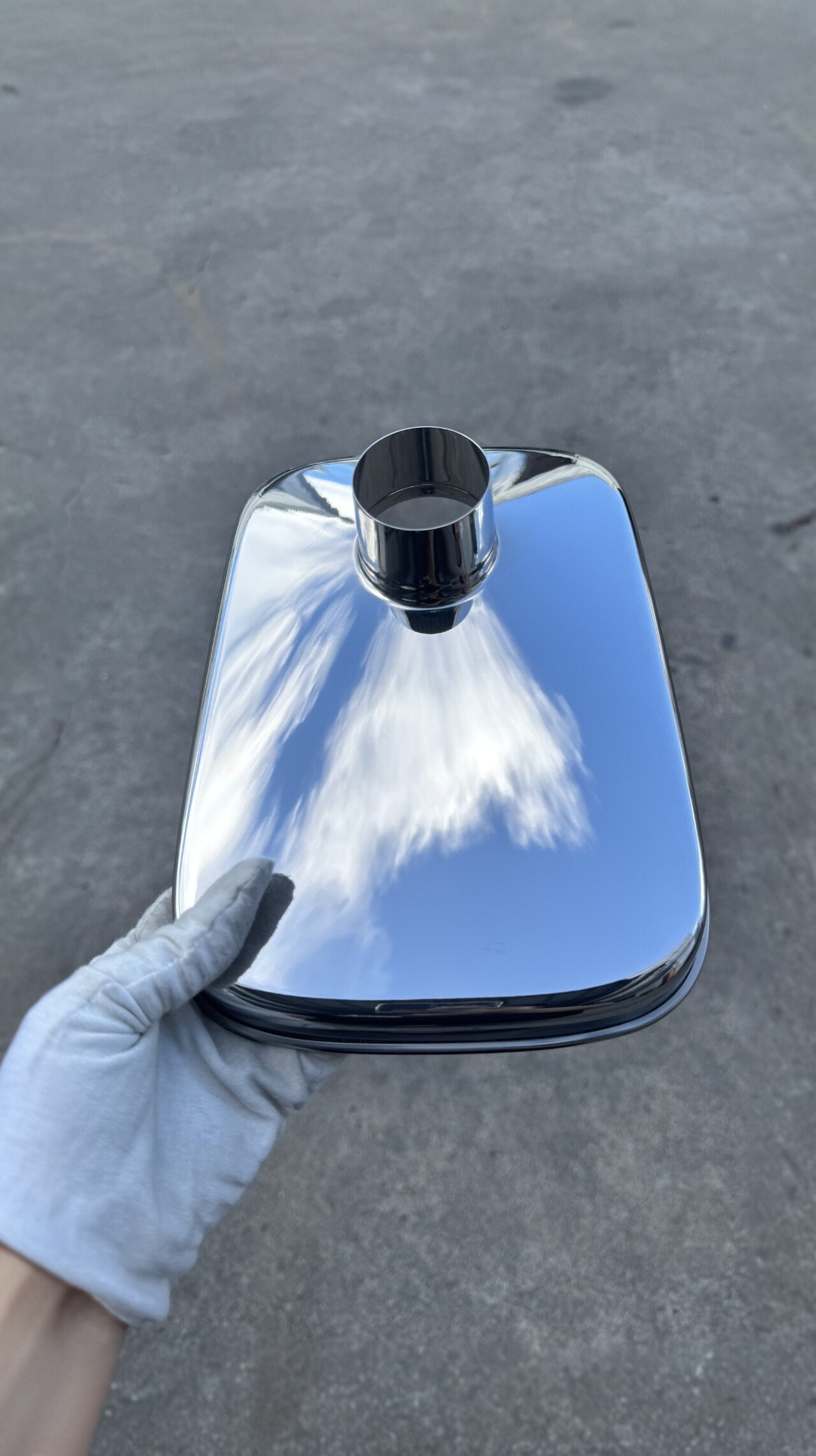 After polishing