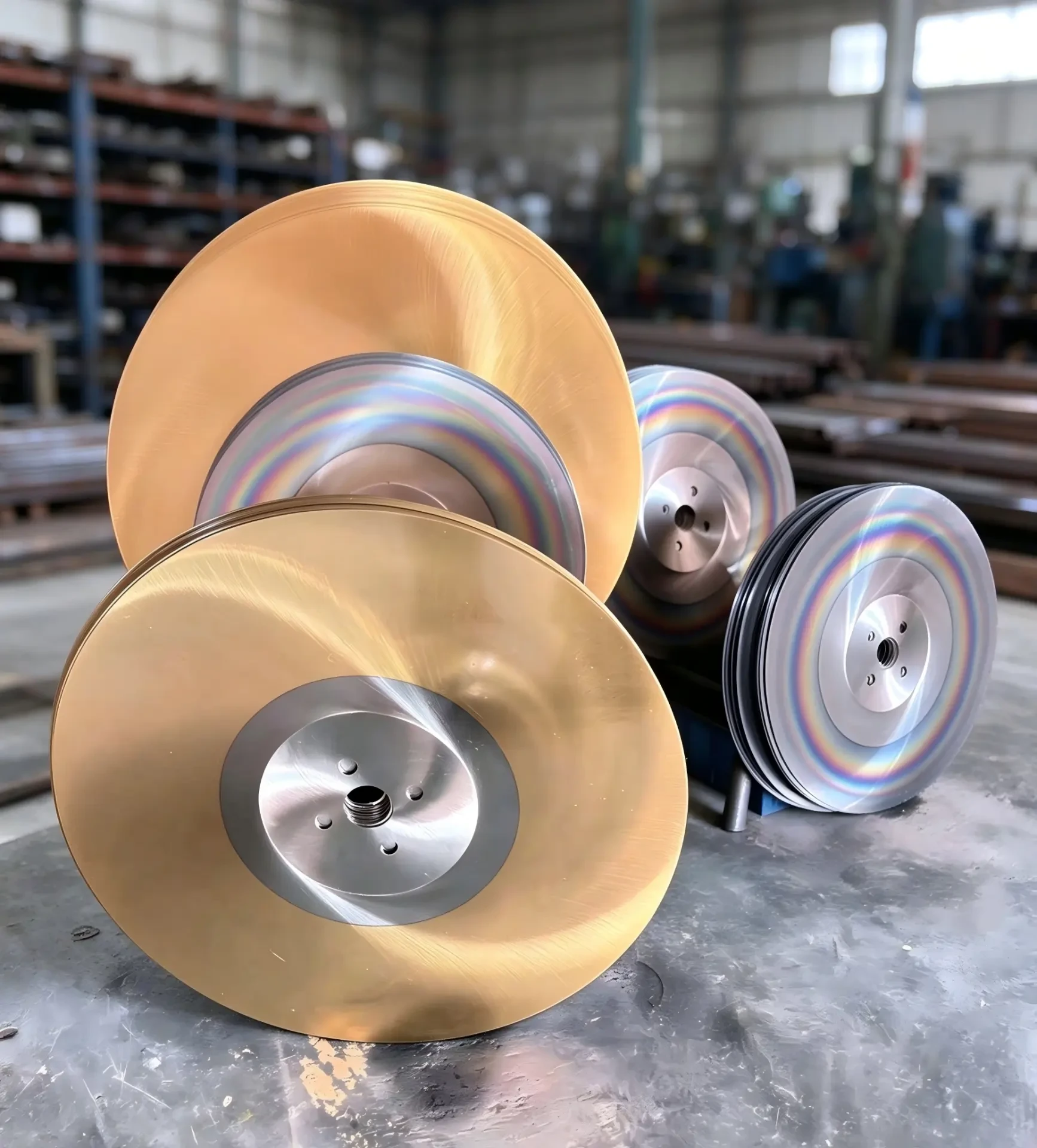 Circular saw blade semi-finished product