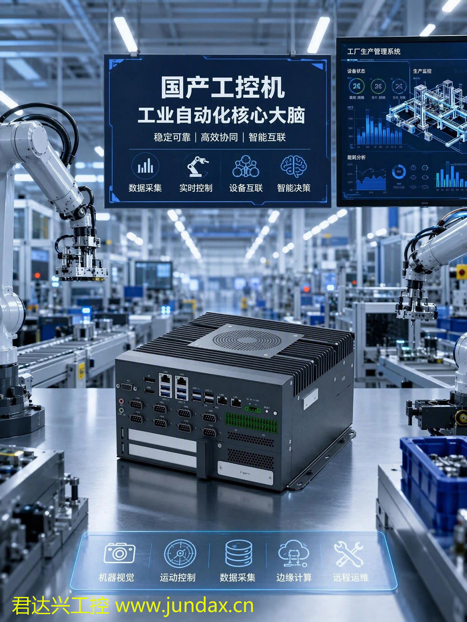 芯片供应受阻？国产化工控机全栈式解决方案助您摆脱“卡脖子”困局