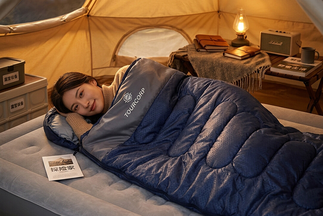 Envelope Mummy Sleeping Bag