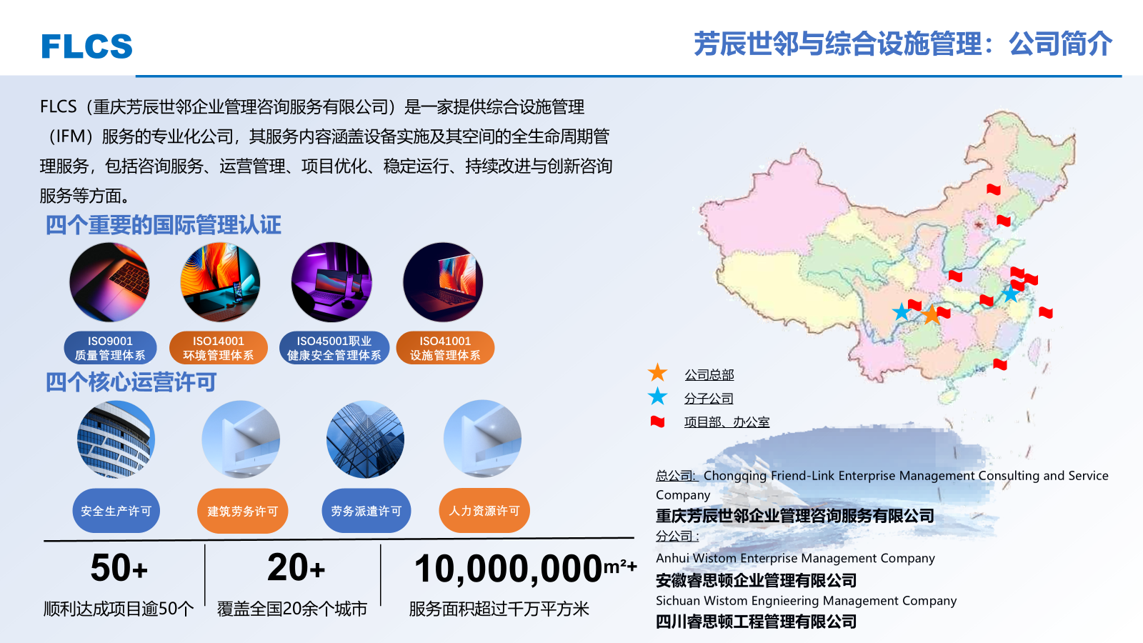 Fangchen Shilin Company Profile Infographic