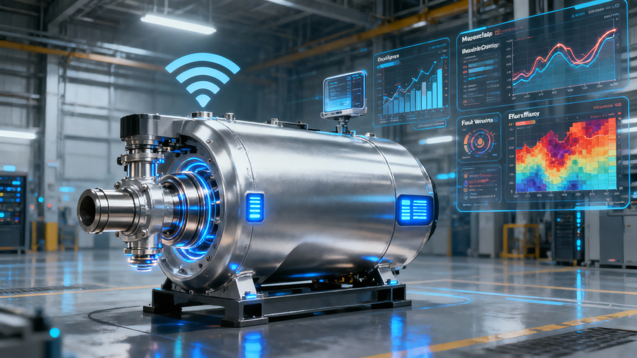 Magnetic Levitation Centrifugal Air Compressor