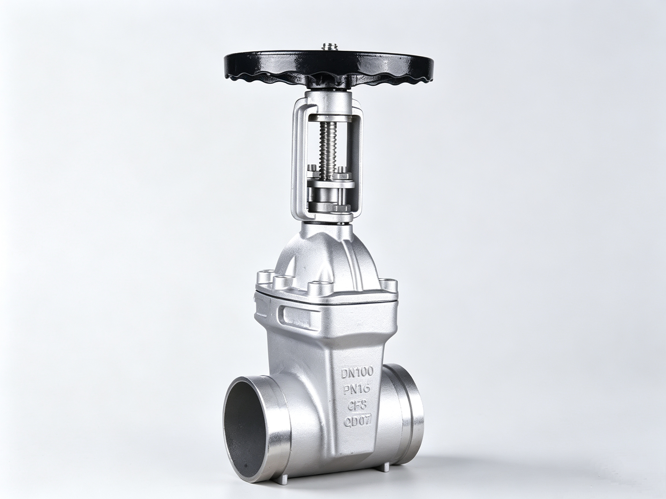304 SS Coupling‑Type OS&Y Gate Valve, Stainless‑Steel Grooved‑End Rising‑Stem Elastic‑Seated Gate Valve, RVGX‑16P Stainless‑Steel Grooved OS&Y Gate Valve, Anti‑corrosion Grooved Rising‑Stem Gate Valve