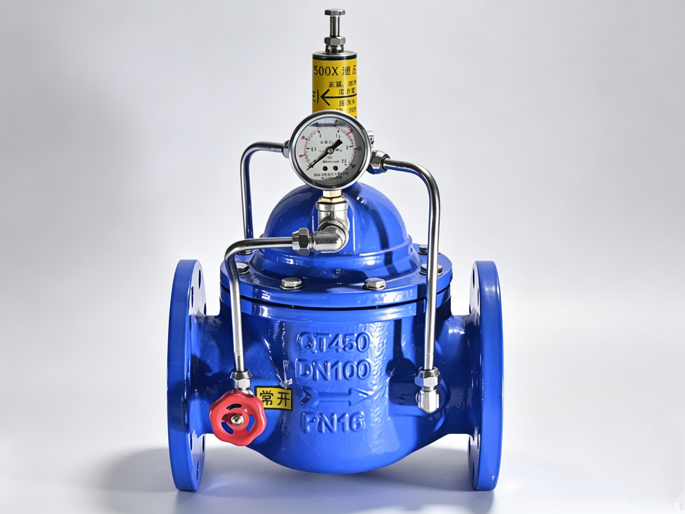 500X Pressure Sustaining & Relief Valve, Hydraulic Fire Pressure Relief Valve, Pipeline Overpressure Protection Valve