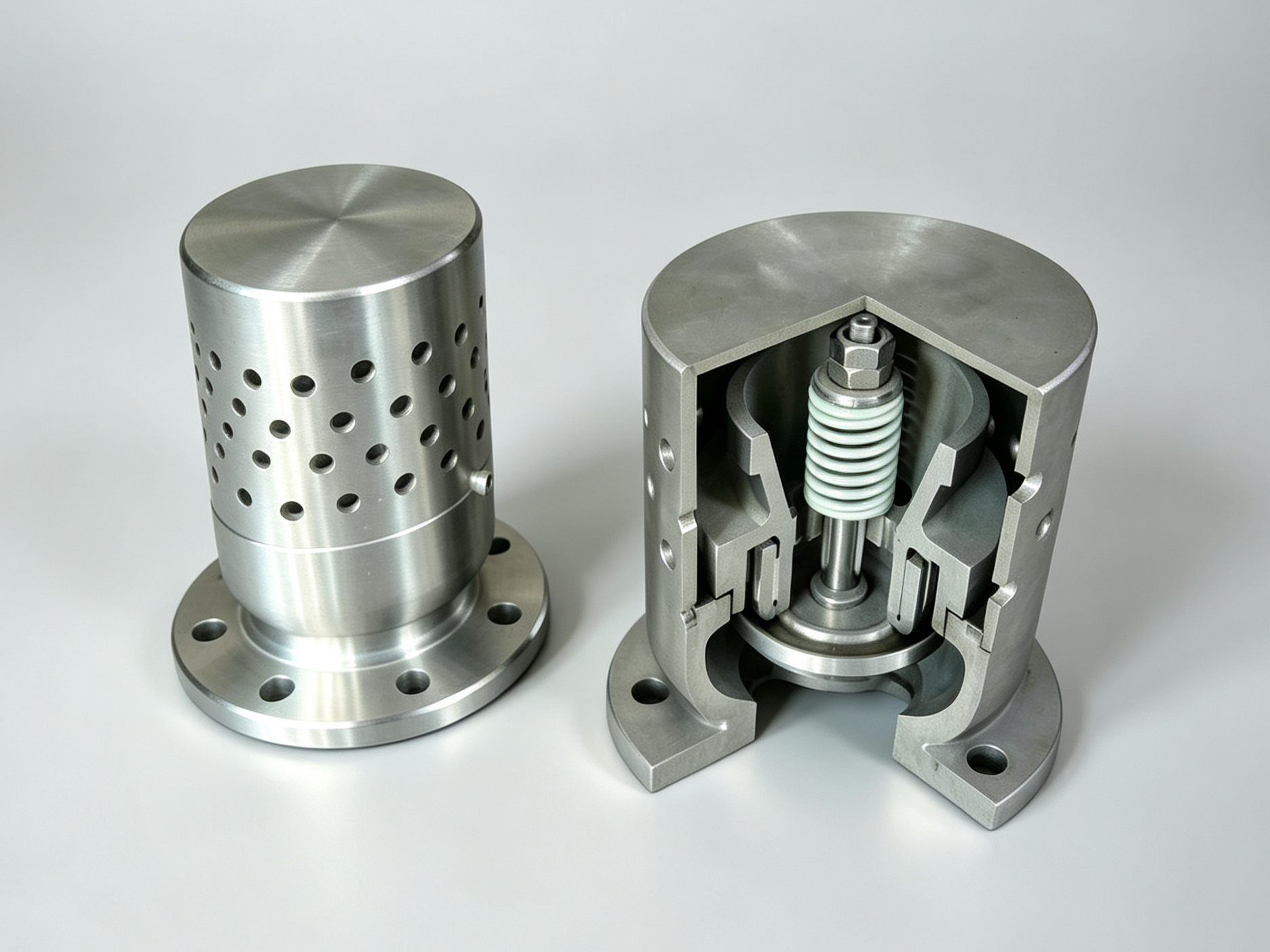 FA72W-10P Vacuum Negative Pressure Safety Valve, 304 Stainless Steel Flanged Vacuum Inhalation Valve for Storage Tank Vacuum Protection