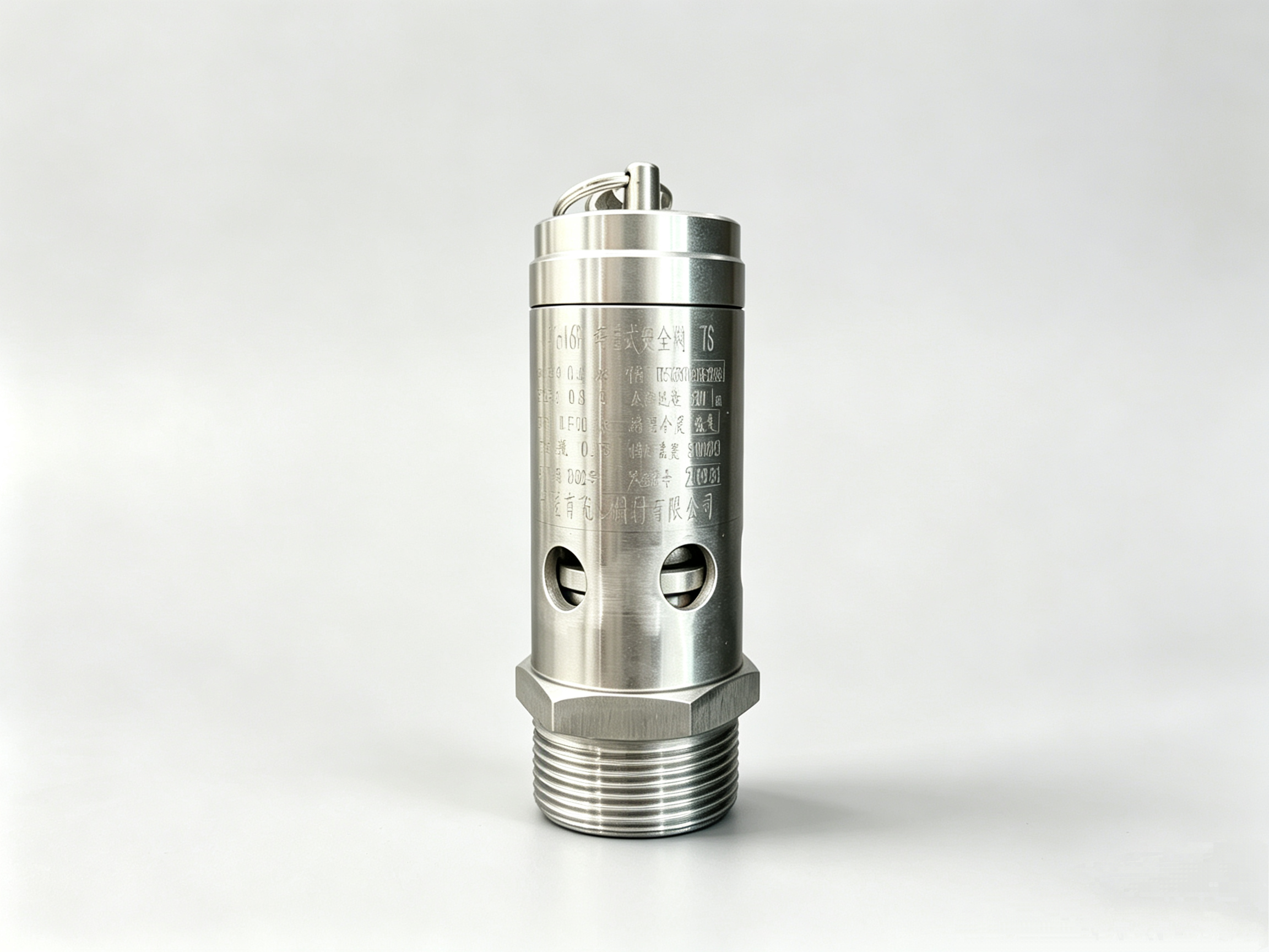 飞润 A28X-16P 不锈钢安全阀 Feirun A28X-16P 弹簧全启式外螺纹 304 不锈钢安全阀 螺杆空压机储气罐压缩空气泄压安全阀