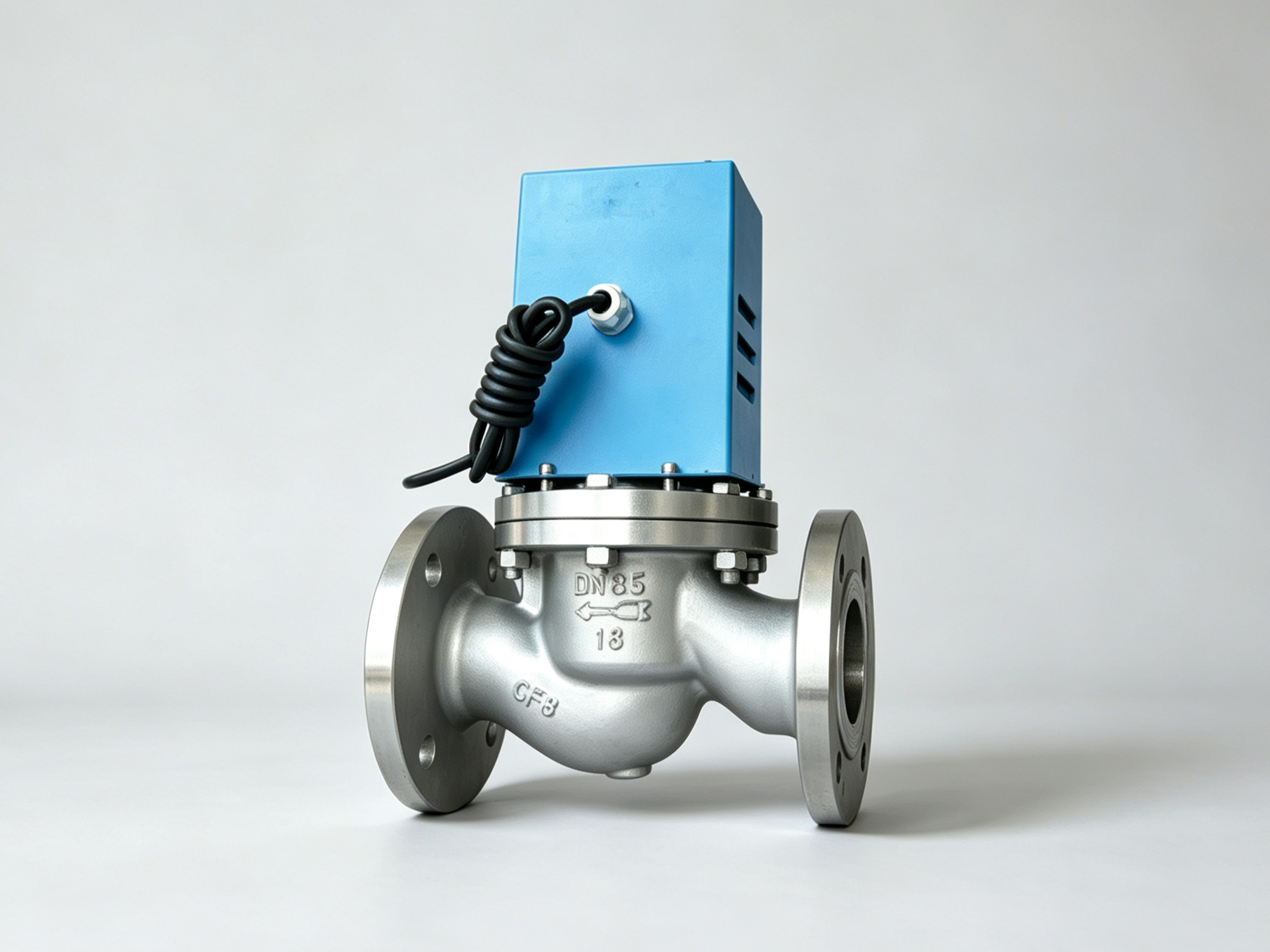 ZCM-F Flange Natural Gas Solenoid Valve (2/2 Way Normally Closed)