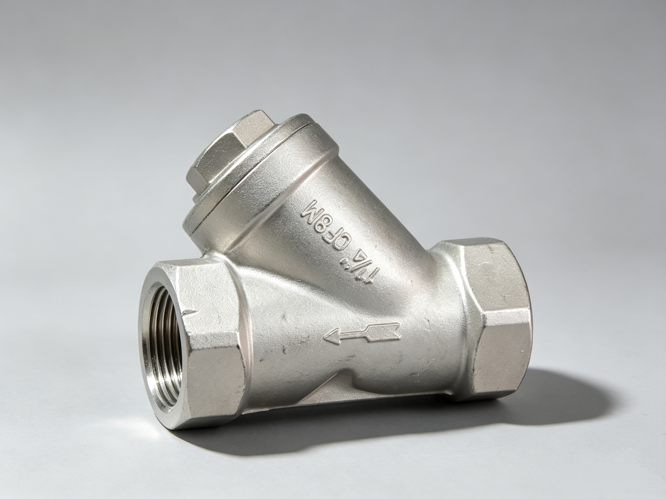 GL11W‑16P Threaded Y‑Strainer, Stainless Steel Female Thread Y‑Strainer, Threaded Dirt Strainer, Screwed Y‑Strainer