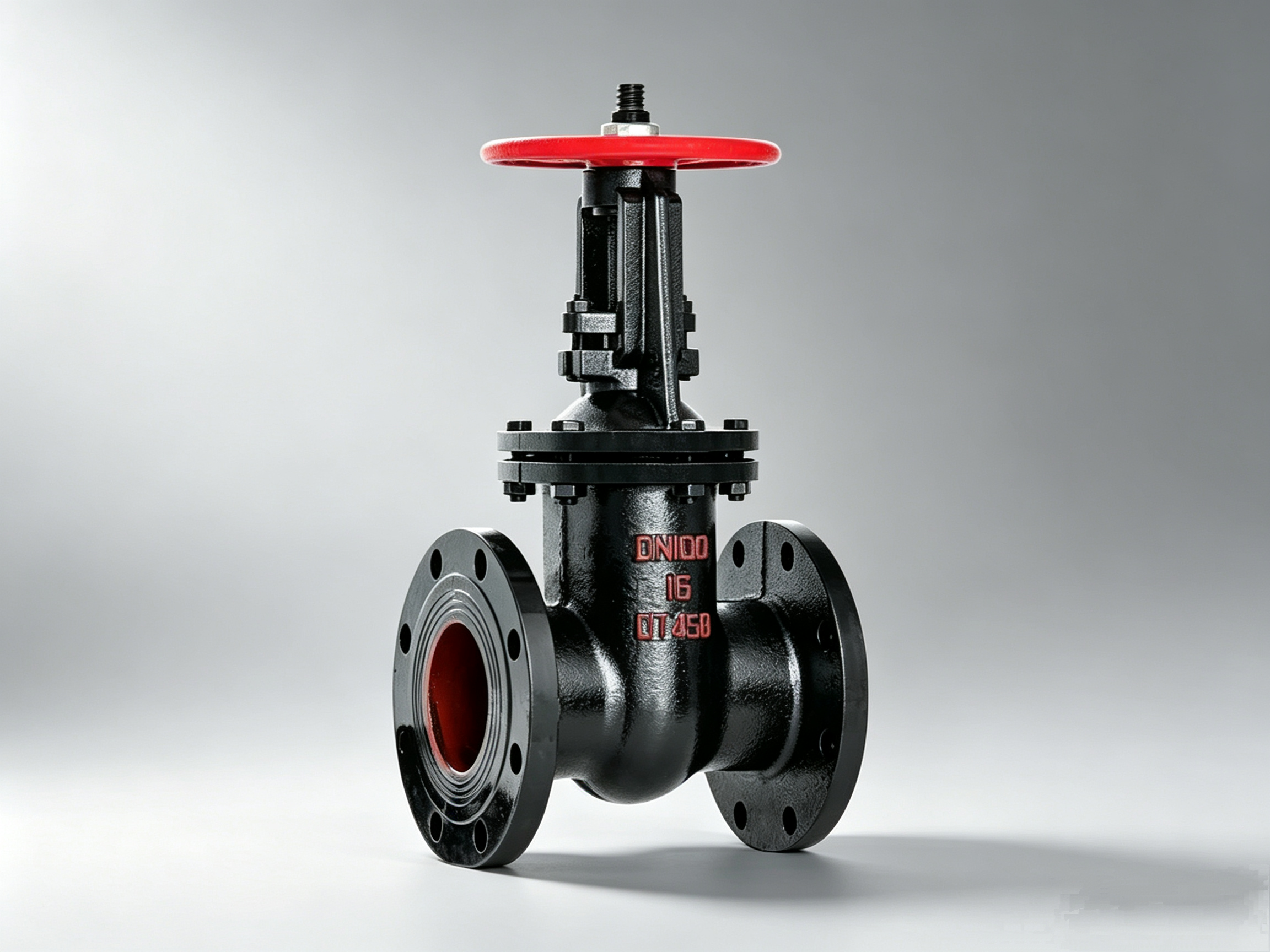 Z41T Manual Rising Stem Wedge Cast Iron Flanged Gate Valve (Copper Seal)