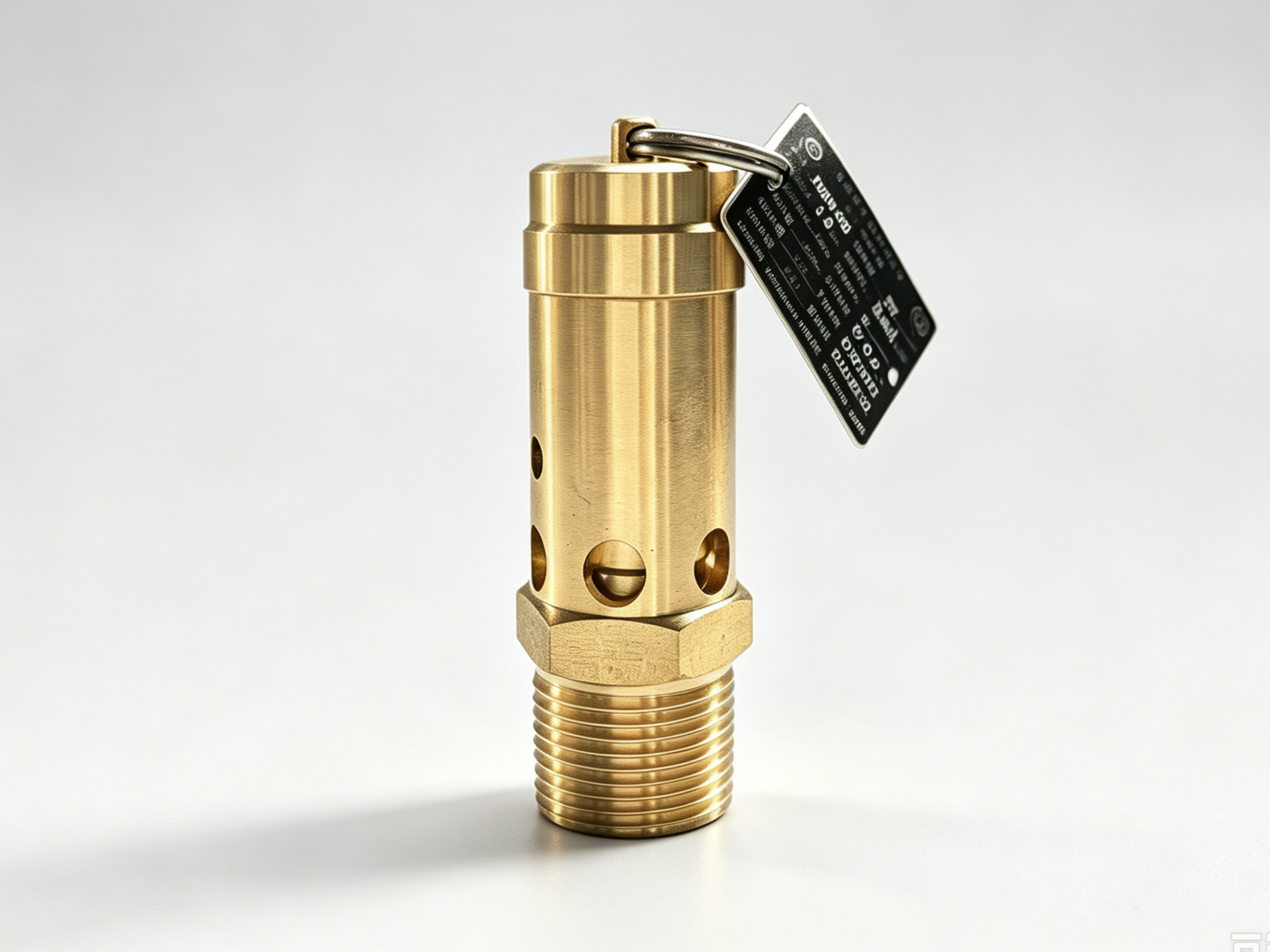 A28X Brass Safety Valve, A28X-16T A28X-25T Pull Ring Relief Valve For Air Storage Tank