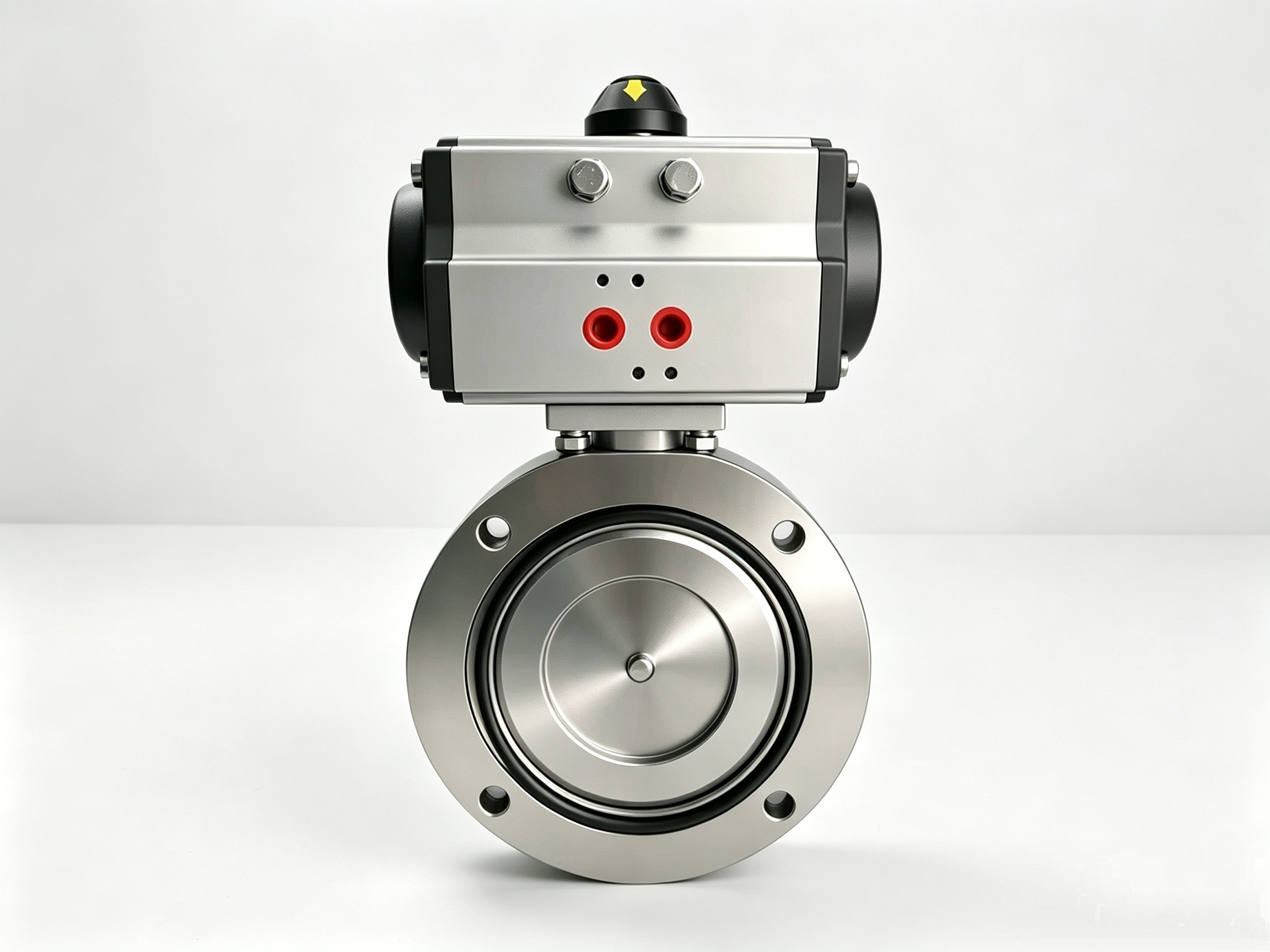 Pneumatic Vacuum‑Special Butterfly Valve, Pneumatic Negative‑Pressure Butterfly Valve, GIQ‑W SS Vacuum Butterfly Valve, Pneumatic Vacuum Flanged Butterfly Valve