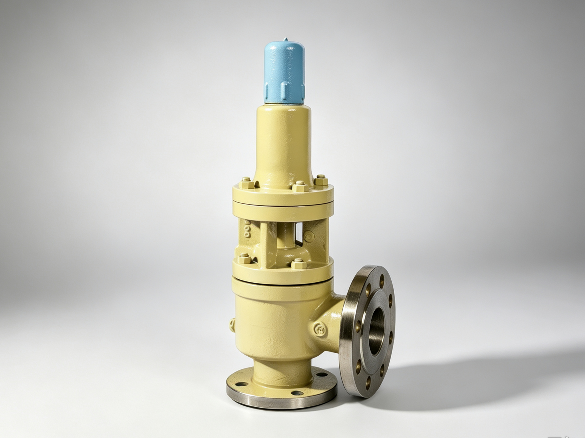 A40Y Spring Full Lift Safety Valve With Radiator, Flange Hard Seal High Temperature Safety Valve, Steam Pressure Relief Valve For Boiler & Pressure Vessel