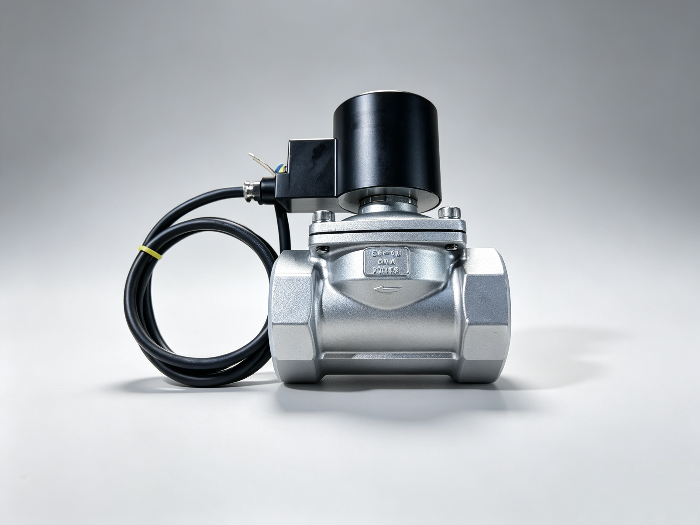 2W Explosion-Proof 2-Way Solenoid Valve, Threaded 304 Stainless Steel Explosion Proof Solenoid Valve, Electromagnetic Shut-off Valve For Flammable & Explosive Gas Pipeline