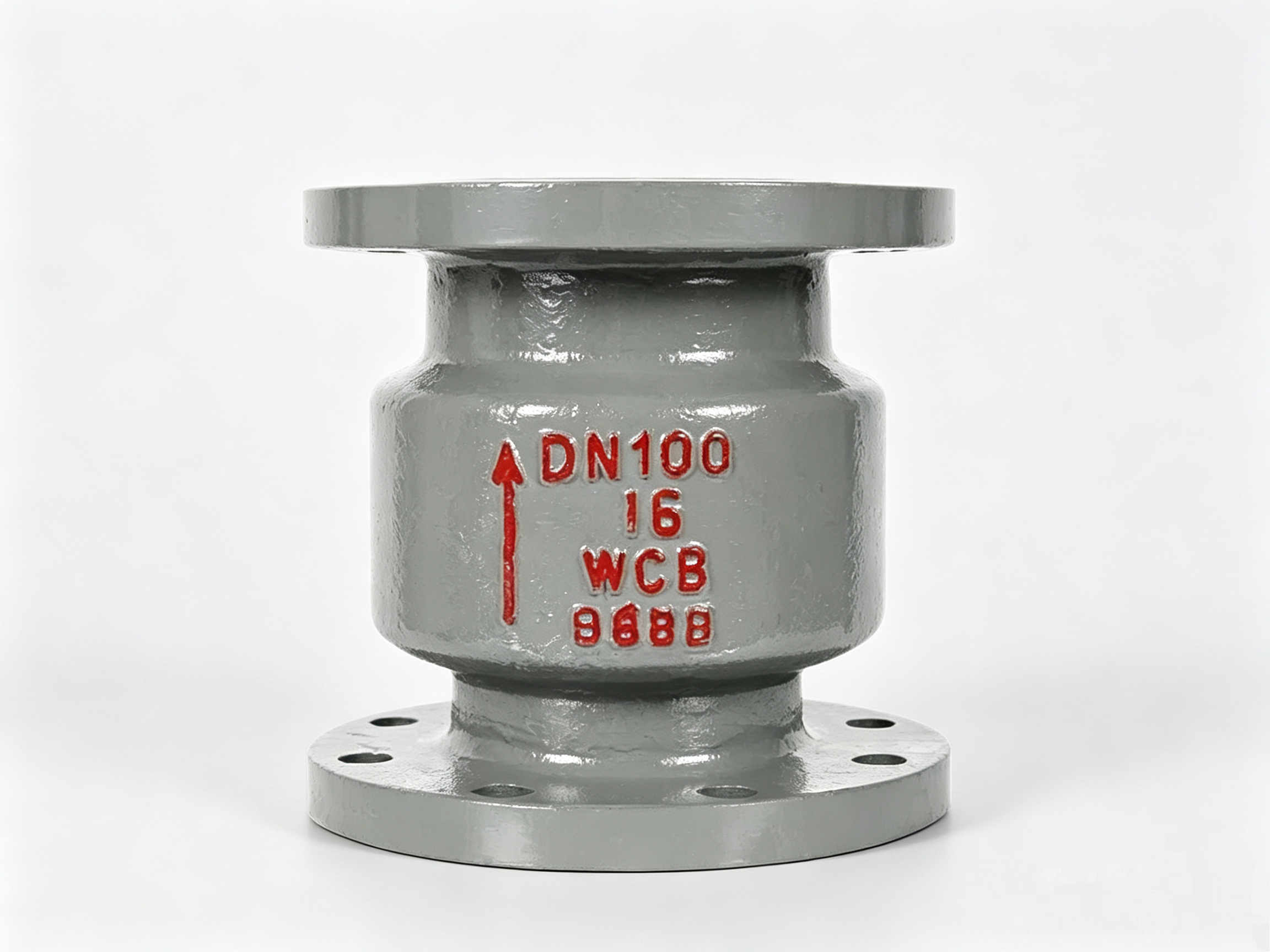 Cast Steel Flanged Silent Check Valve Flanged Silent Non-return Valve, Spring Loaded Silent Check Valve, WCB Flanged Silent Check Valve
